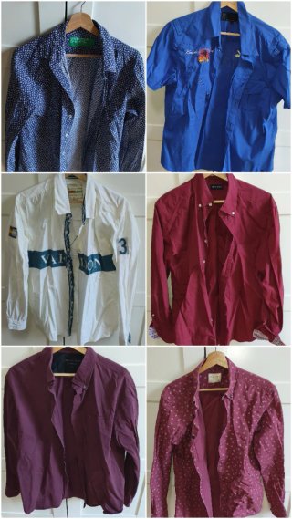 Lote de 10 Camisas Variadas