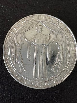 Monete d'argento da 25 scellini austriaci