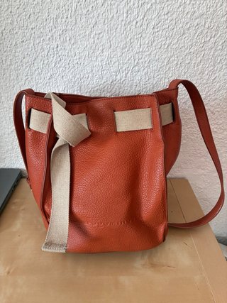 Bolso Adolfo Domínguez Piel Color Teja