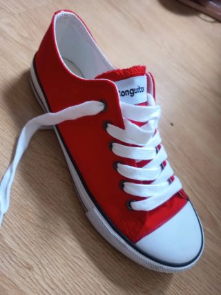 Zapatillas rojas Conguito