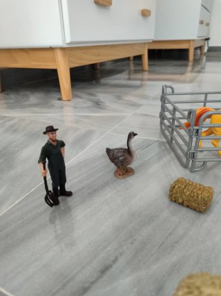 Set de Figuras de Granja con Caballos