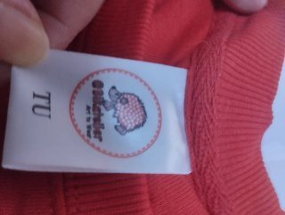Sudadera Roja sin Capucha