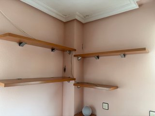 Set de 4 Estanterías de Pared