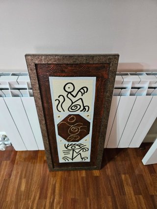 Cuadro decorativo estilo mexicano