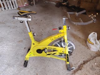 Bicicleta Spinning Dream X-7 Amarilla