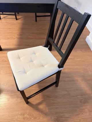 Mesa extensible de comedor con 4 sillas