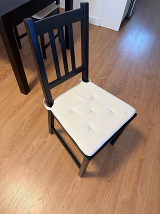Mesa extensible de comedor con 4 sillas