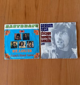 Lote 9 Singles Vinilo Rock-Pop 60s-70s