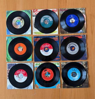 Lote 9 Singles Vinilo Rock-Pop 60s-70s
