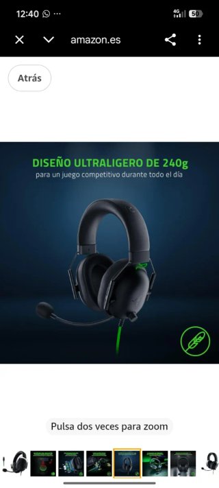 Auriculares Razer Blackshark V2X