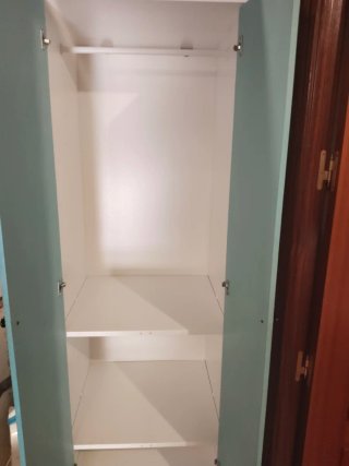 Armario Ikea azul turquesa