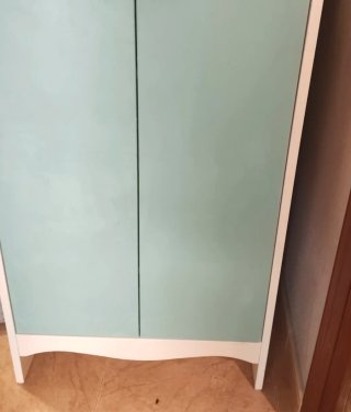 Armario Ikea azul turquesa