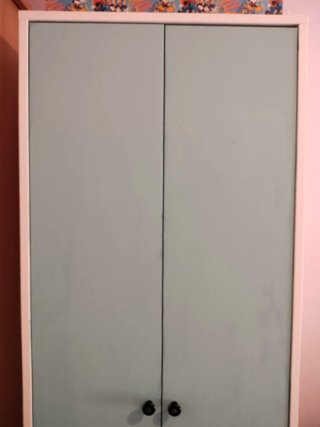 Armario Ikea azul turquesa