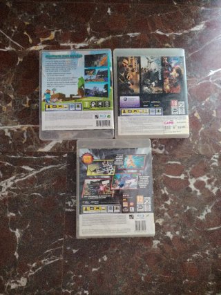 Pack 3 Juegos PS3: Minecraft, Call of Duty, Dragon