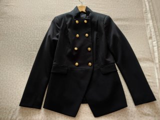 Chaqueta Militar Zara Azul Marino. Sin estrenar