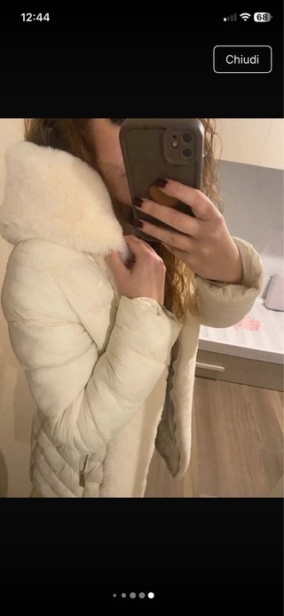 Piumino Camomilla Beige/Bianco