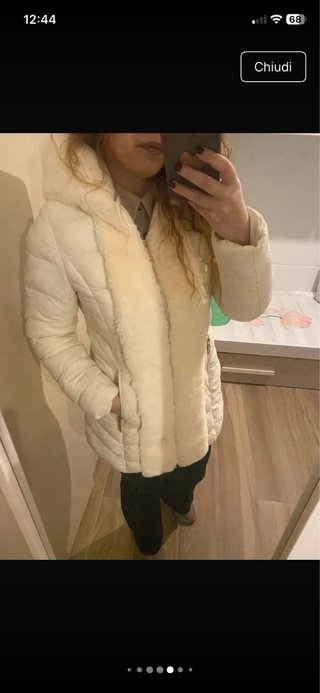 Piumino Camomilla Beige/Bianco