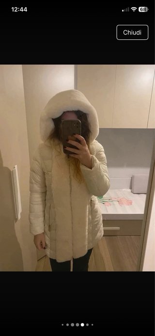 Piumino Camomilla Beige/Bianco