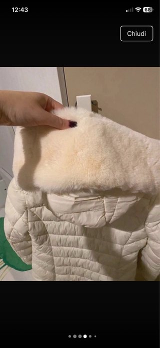 Piumino Camomilla Beige/Bianco