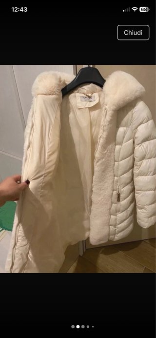 Piumino Camomilla Beige/Bianco