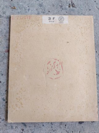 Lote de 4 Cuadros Antiguos Pintados a Mano