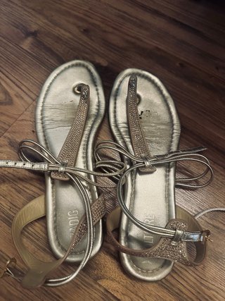 Sandalias Zadig & Voltaire doradas