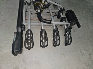 Portabicicletas 4 bicis + panel señalización