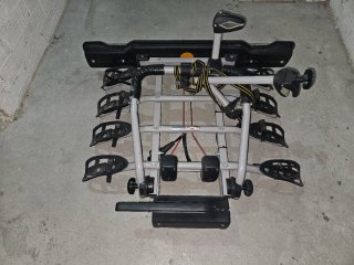 Portabicicletas 4 bicis + panel señalización