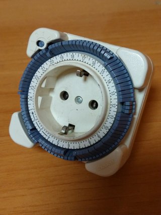 Programador horario mecánico enchufe