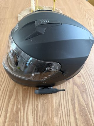 Casco de Moto 130R Negro Mate