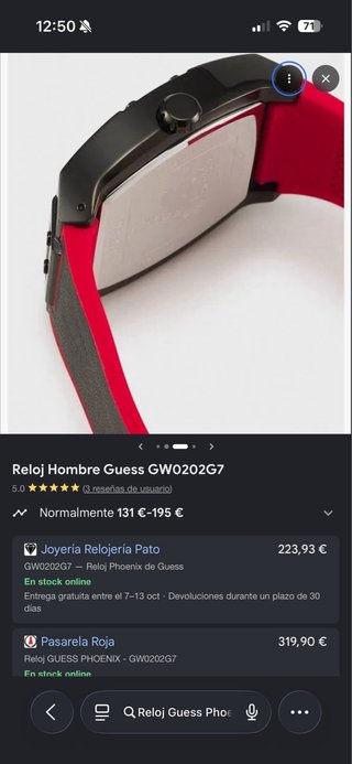 Reloj Guess Hombre GW0202G7