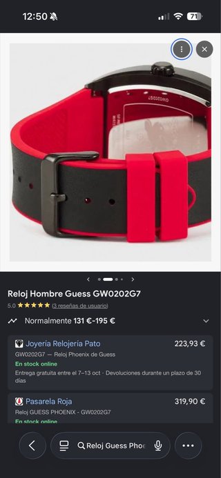 Reloj Guess Hombre GW0202G7
