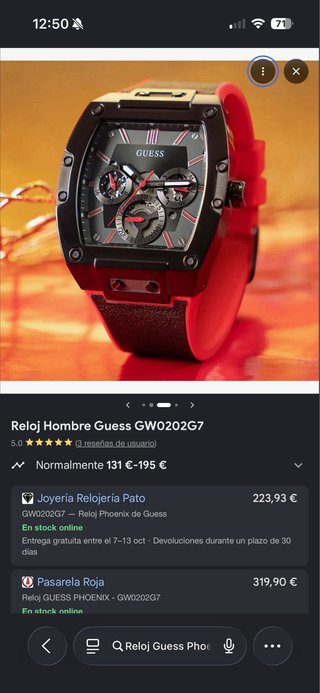 Reloj Guess Hombre GW0202G7