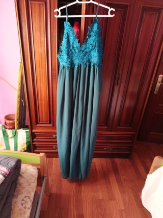 Vestido largo fiesta boda talla única
