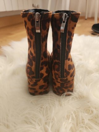 Botines Estampado Leopardo