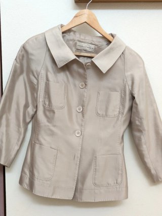 Chaqueta seda Purificación García