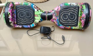 Patín Eléctrico Hoverboard con Cargador