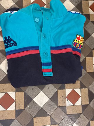 Sudadera Vintage FC Barcelona Kappa 90s