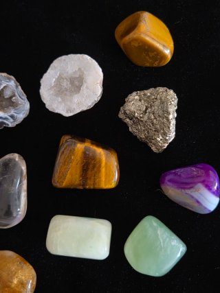 Set de 11 Piedras Minerales Naturales
