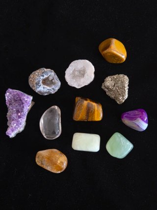 Set de 11 Piedras Minerales Naturales