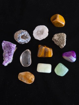 Set de 11 Piedras Minerales Naturales