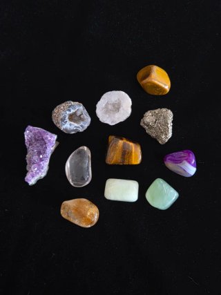 Set de 11 Piedras Minerales Naturales