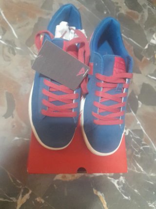 Zapatillas Pony Azul y Rojo