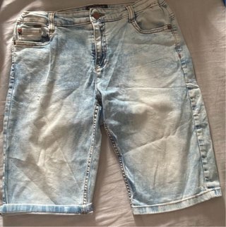 Pantalón Vaquero Corto Azul