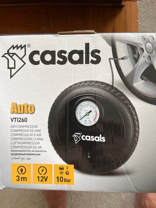 Compresor Portátil Casals VTI260 12V