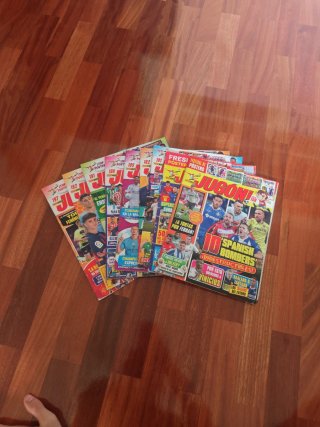 Lote 9 revistas Jugon *Se venden por separado
