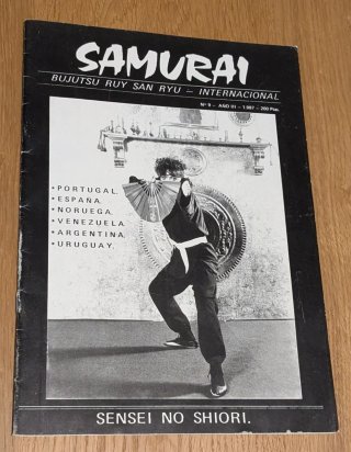 Revista Sensei No Shiori 1987