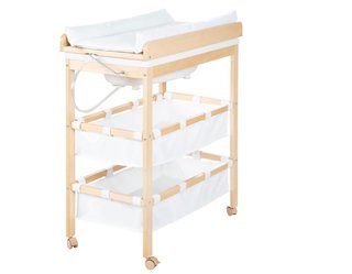 roba Mueble Cambiador con Bañera Plegable 2 en 1