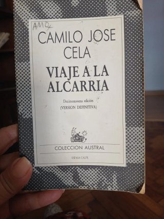 Viaje a la Alcarria de Camilo José Cela