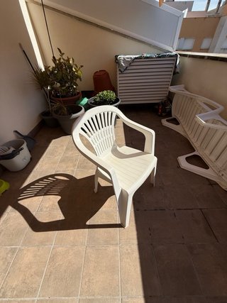 Set de 2 Tumbonas y 2 Sillas de Terraza